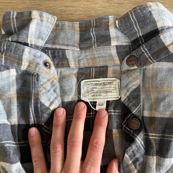 Current Elliot vintage flannel dress - Picture 3 of 4